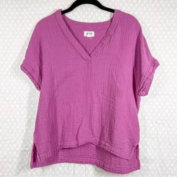 Pact Gauze organic cotton top - Picture 1 of 7